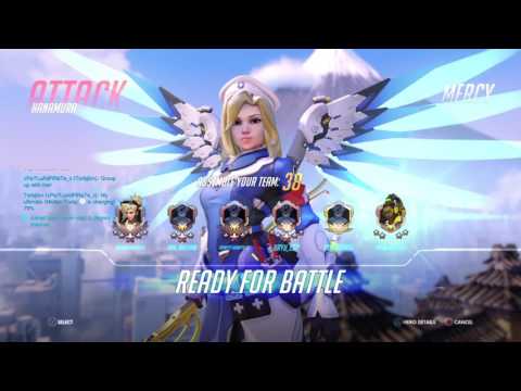 Overwatch: Grandmaster Mercy Competitive - 0 deaths | Season 5