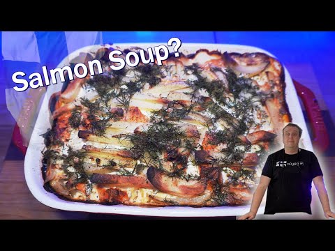 Finnish Salmon Casserole | Lohikiusaus