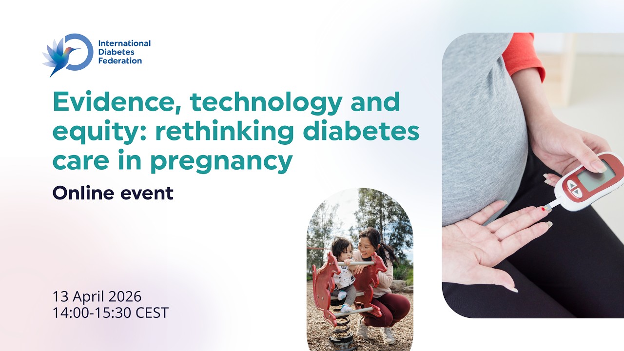 Evidence, technology and equity: rethinking diabetes care in pregnancy | Webinar