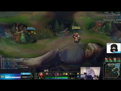 Meteos styling on krugs level 1 - League of Legends