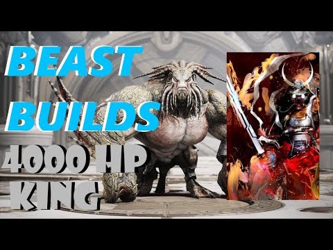Paragon v42 Beast Builds - Rampage the King of the Jungle (4k Health and High Damage Deck)