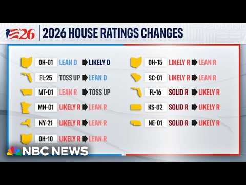 Cook Political Report moves 11 House races towards Democrats as Trump continues campaigning