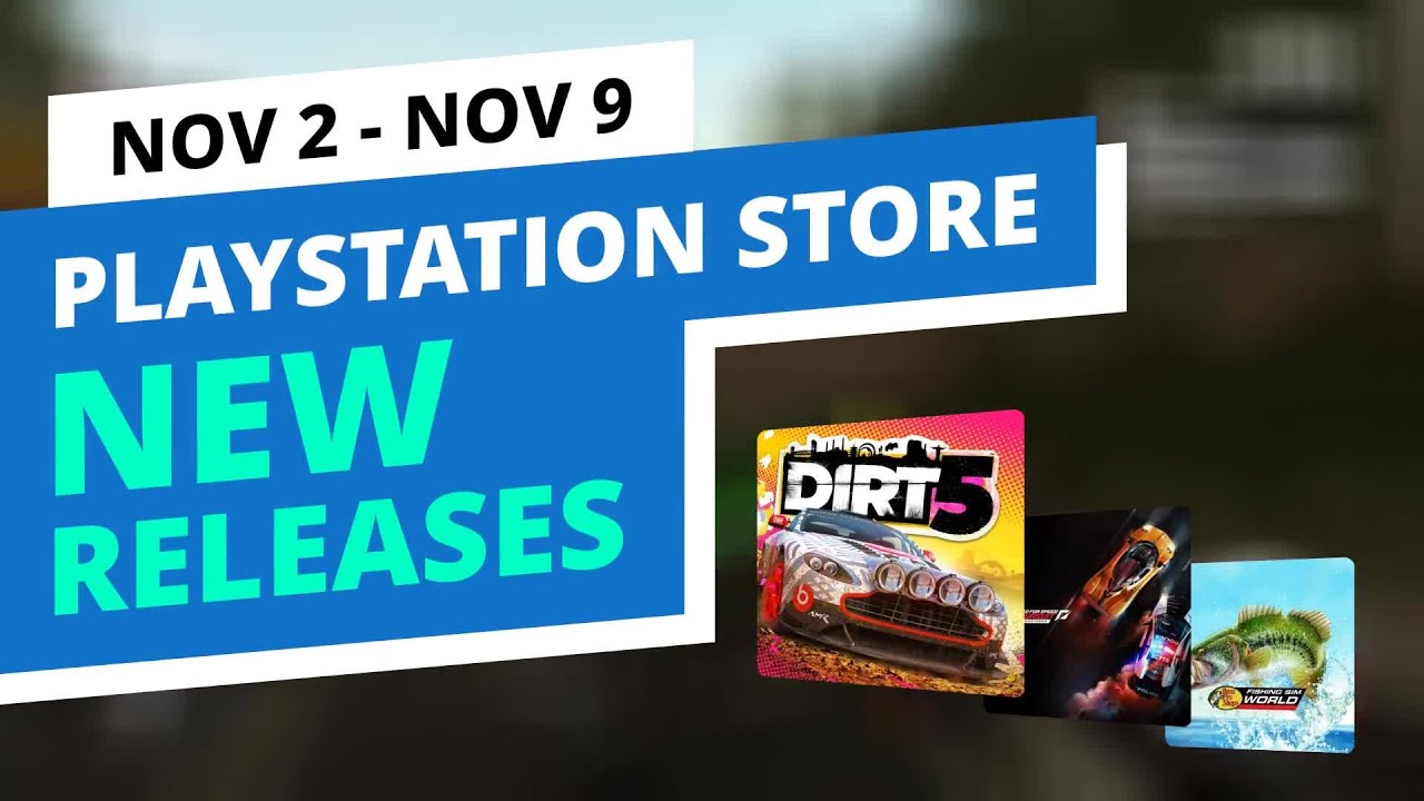 New Games in the official PlayStation Store, Nov 2 - Nov 9