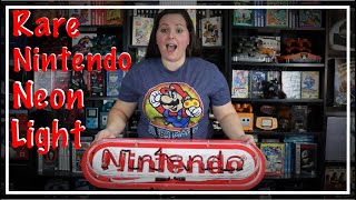 Rare Vintage Nintendo Neon Sign - Authentic Nintendo Store Display - Update