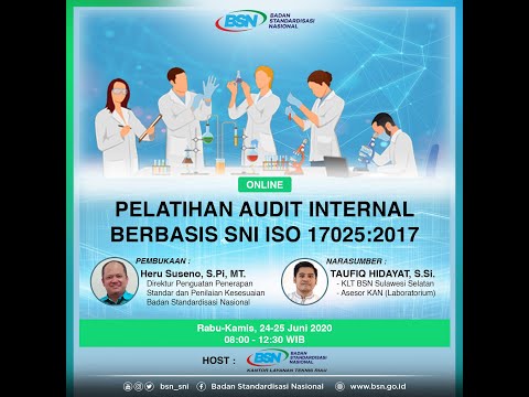 Pelatihan Audit Internal Berbasis 17025 Hari - 1