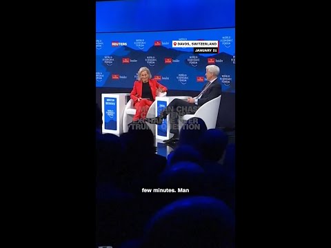 JPMorgan Chase CEO's tense exchange over Trump question