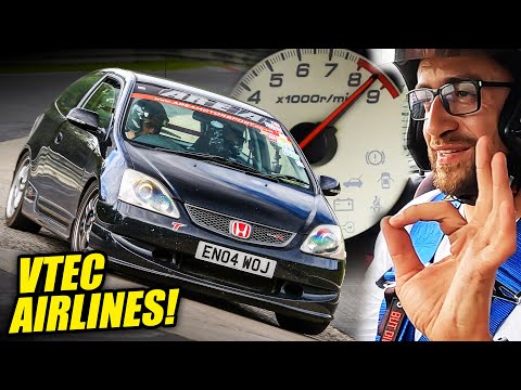 VTEC SENT! Honda Civic Type R EP3 K20 // Nürburgring