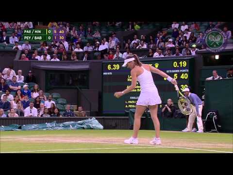 Leander Paes & Martina Hingis vs Alexander Peya & Timea Babos