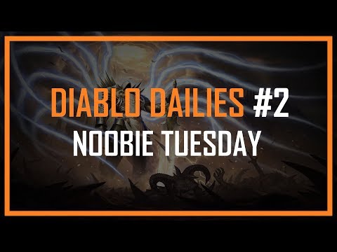 DIABLO DAILIES #2 - NOOBIE TUESDAY: Start Learning Diablo 2