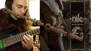 [Guitar Cover] Nile - Utterances of the Crawling Dead