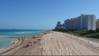 preview picture of video 'DJI Inspire 1, la playa - Miami Beach 4K'