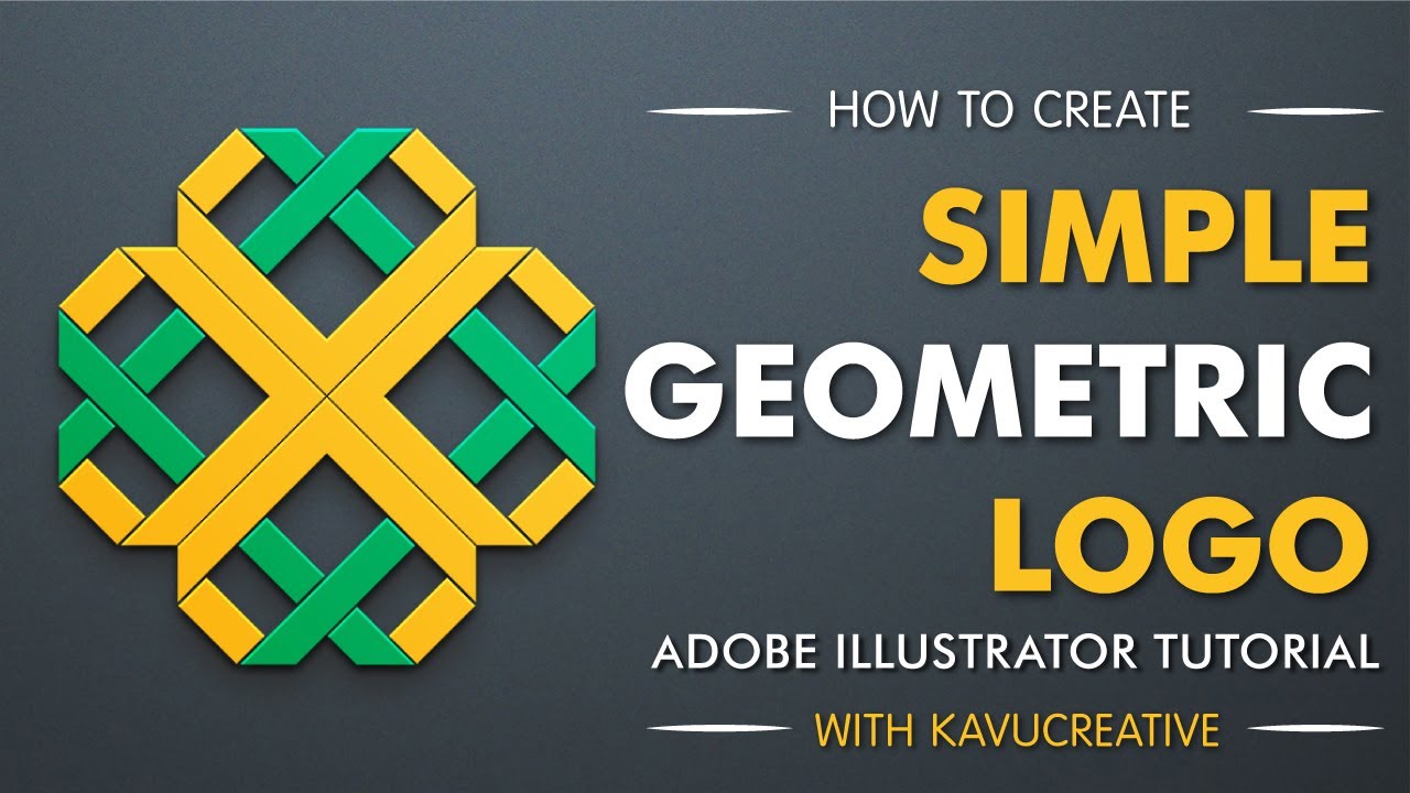 Geometric Logo Design Tutorial | Adobe Illustrator