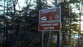 preview picture of video 'A Cold Day @ Hubbard Lake'