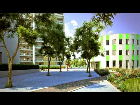 Osiedle Avia - aleja spacerowa. Nowe mieszkania Kraków Czyżyny