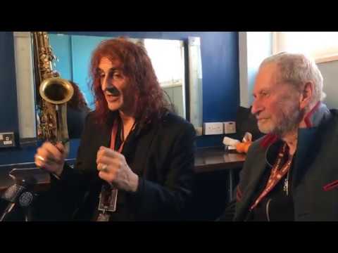 HAWKLORDS - Jerry Richards & Nik Turner. Interview on HRH Prime TV Shepherds Bush Empire 26.11.19.