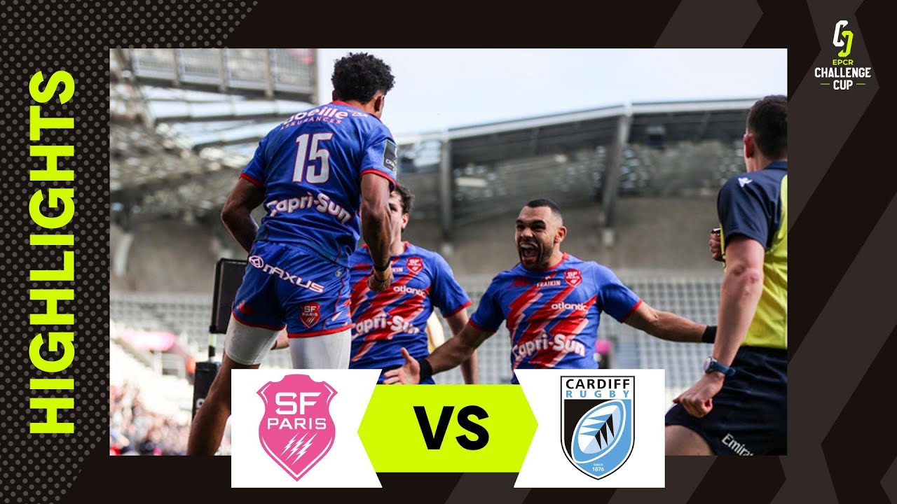 Temps Forts - Stade Français v Cardiff | EPCR Challenge Cup 2025/26