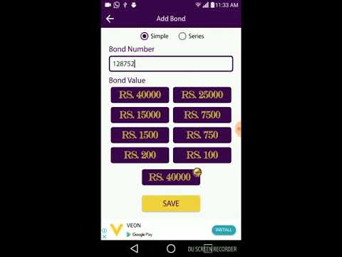 Prize Bond Draw Checker - Auto Notifier Video