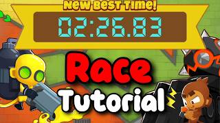 BTD6 Race Tutorial / guide | Cubistic Dreams