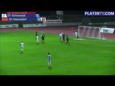 14.04.17 SV Schwechat - SC Mannsdorf - Highlight  (2. Halbzeit / 54:24) am 14.04.2017 20:24