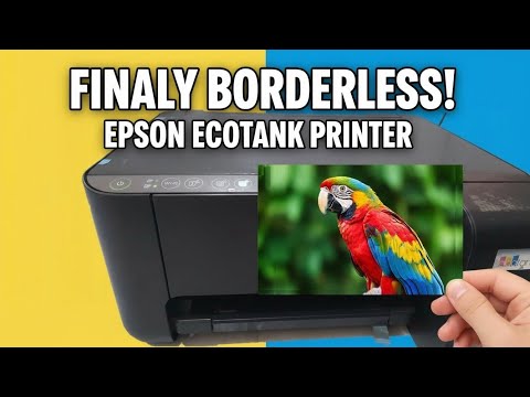 Cách in ảnh không viền bằng Epson EcoTank L1310