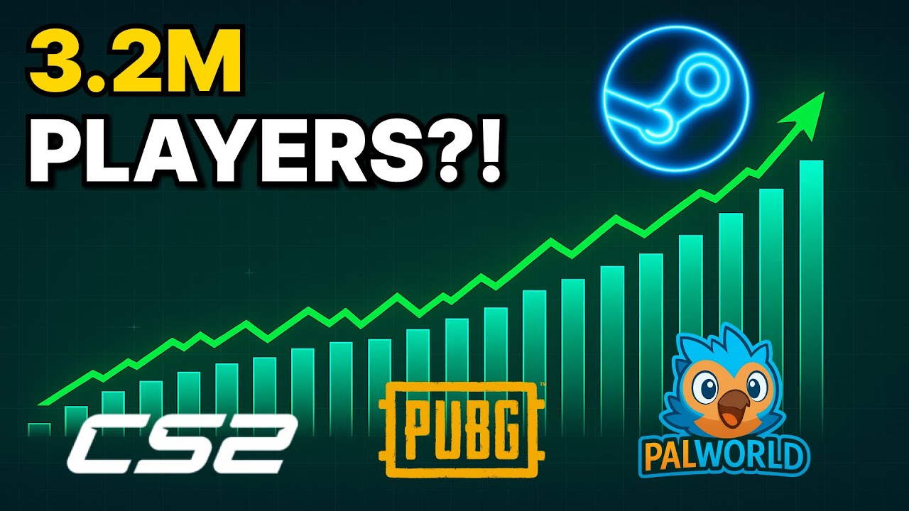 Top 50 Most Played Steam Games of All Time (Peak Concurrent Players)