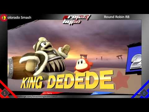 SHC Flurry (King Dedede) vs Shika (Roy, Link) - RR8