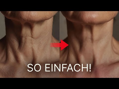 Tu DAS jeden Abend – so werden Halsfalten sichtbar glatter (super einfach)