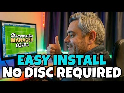 Install the Best Football Manager Game Ever | CM 03/04