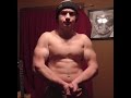 20 Year Old Natural Bodybuilder Posing Danny Shaver