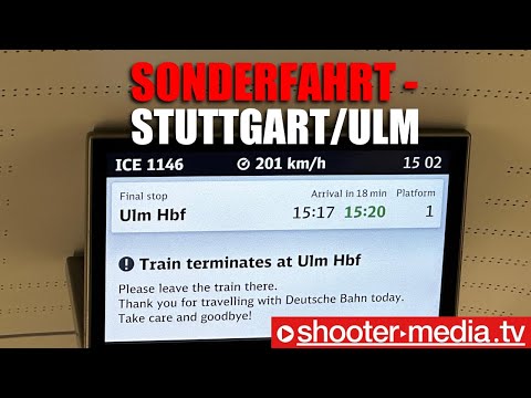 [Fremdbeitrag - kein Blaulichtbezug] -🚄 S21 🚄 ICE 🚄 Schnellfahrstrecke 🚄 Sonderfahrt