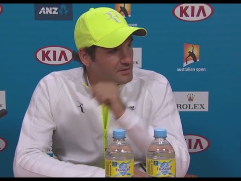 Roger Federer press conference - Australian Open 2015
