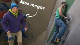 Pro climbers take the plunge || Setting for the CWIF!