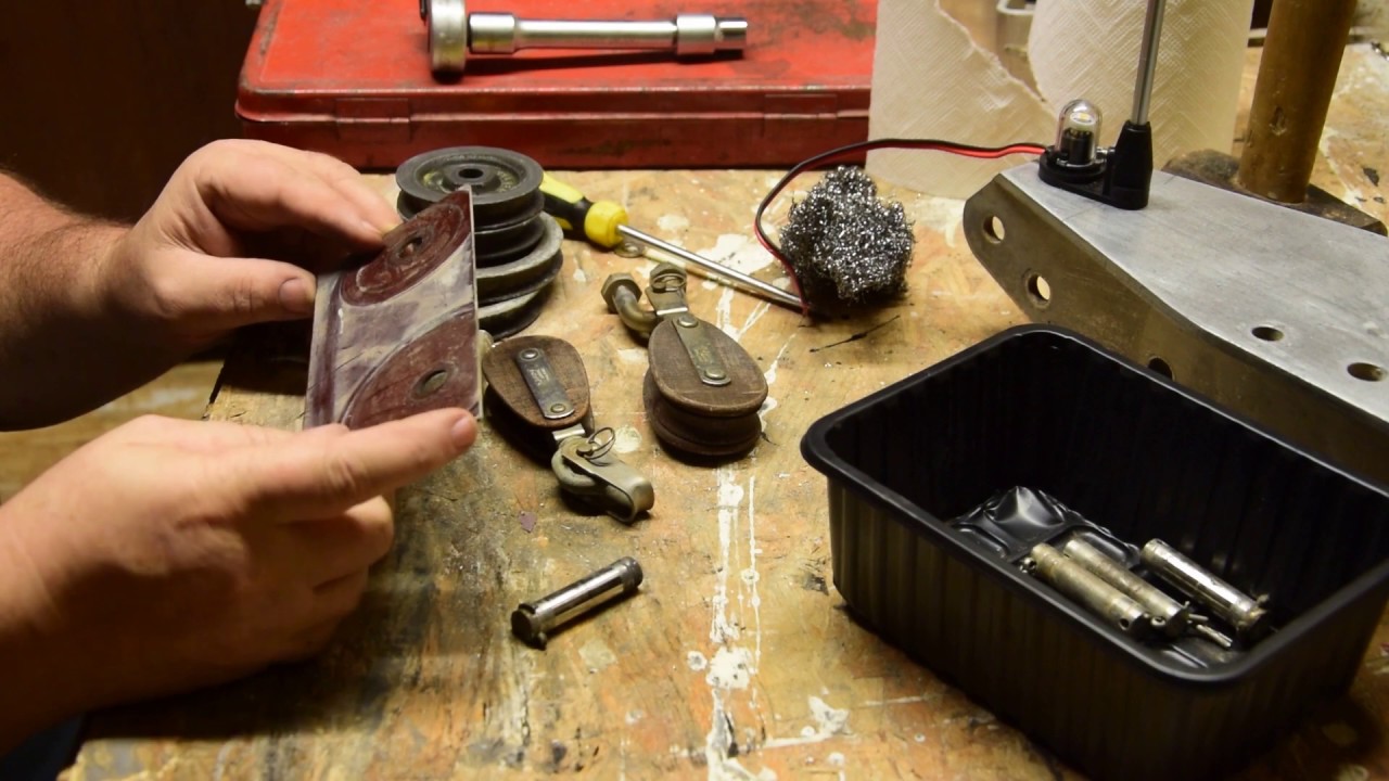 Masthead revitalization part 1 - Everyday life of a boat owner