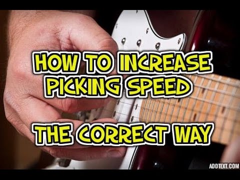 The best way to increase your picking speed