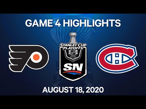 NHL Highlights | 1st Round, Game 4: Flyers vs. Canadiens – Aug. 18, 2020