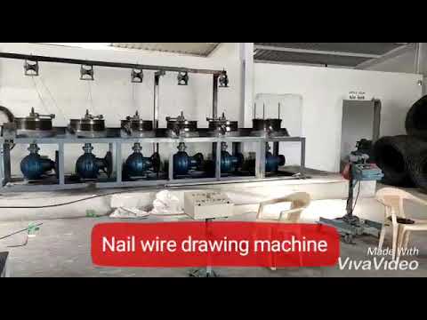 High Speed Fine Wire Drawing Machine