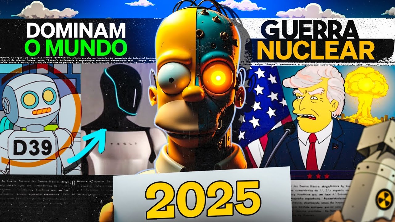 AS PREVISÕES DOS SIMPSONS PARA 2025