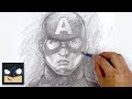 How To Draw Captain America Sketch Saturday