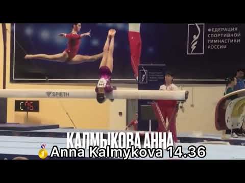 Balance Beam Medalists - KMS Category - Russian Junior Championships
