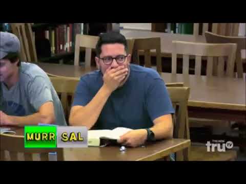 IMPRACTICAL JOKERS SAL'S AND MURS'S CHALLENGE IN LIBARY!