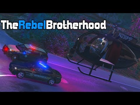 GTA V RP: TRB #6 - Police Helicopter!