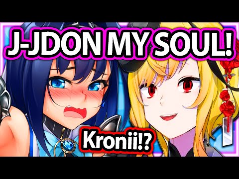 Kaela Reacts to Kronii Says JDON MY SOUL on Stream 【Hololive】