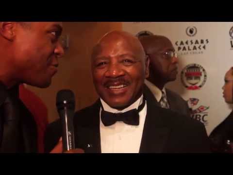 MARVELOUS MARVIN HAGLER Still Doesn't Like Sugar Ray Leonard! - Hall Of Fame Las Vegas