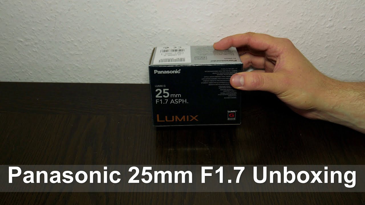 Объектив Panasonic Lumix G 25mm f/1.7 silver