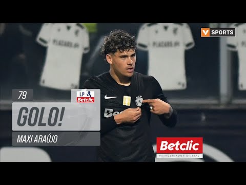 Golo Maxi Araújo: Vitória SC 1-(4) Sporting (Liga 25/26 #15)