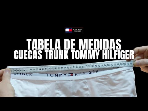 Kit 3 Trunk Brancas Algodão Tommy Hilfiger - 3351-100