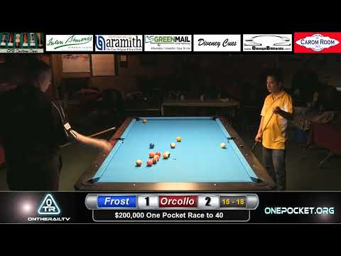 Frost vs Orcollo - 200k One Pocket - 9 of 16