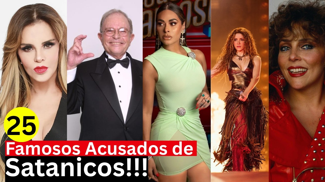 25 famosos acusados de ser satánicos | No Podrás Creer Quienes son