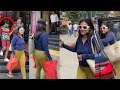 Gorgeous Kajol Devgan Looking Very Very Hot With Son Yug Devgan Spotted At Juhu