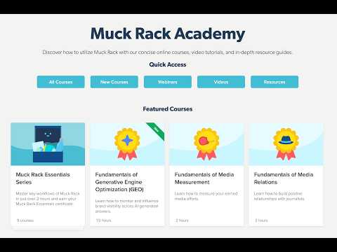 Muckrack Academy